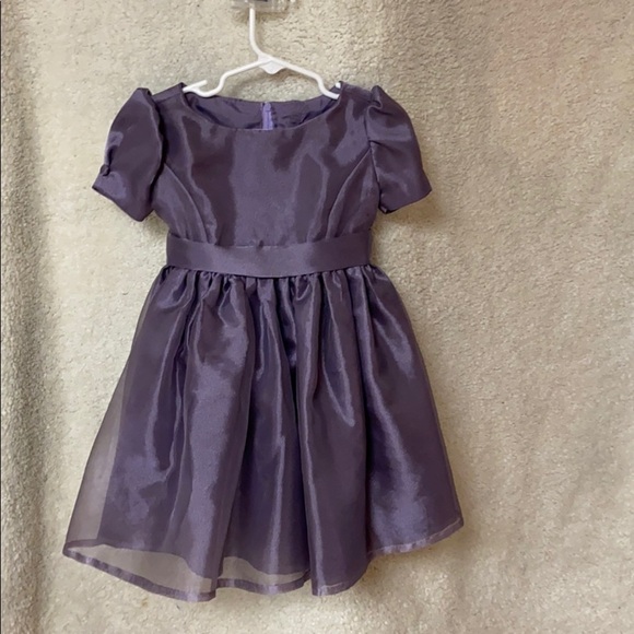 Handmade, girls dress, approx. Size 2, dusty lilac - Picture 1 of 9